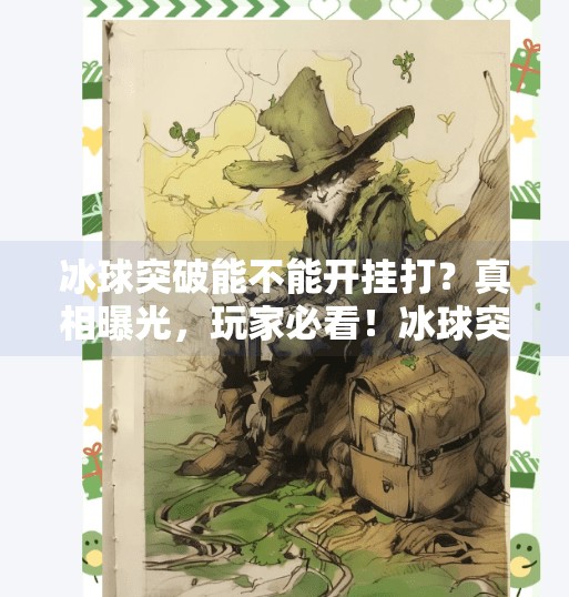 冰球突破能不能开挂打？真相曝光，玩家必看！冰球突破能不能开挂打